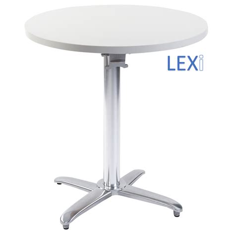 Lexi Flip Top Cafe Table Square Or Round Mfc Top Alpha Furniture