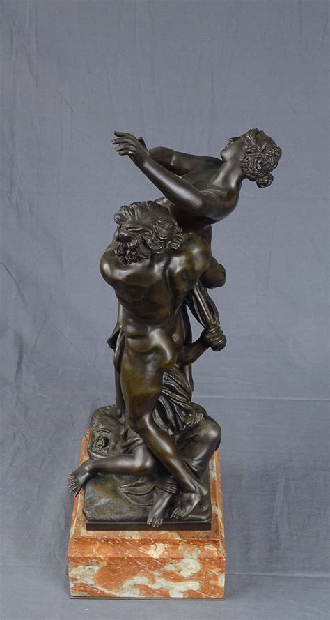 Proserpine est une divinité romaine équivalente à perséphone dans la mythologie grecque.elle est la fille de cérès (ou déméter) et jupiter (zeus en grec). GIRARDON François (1628-1715) D'après - L'enlèvement de ...