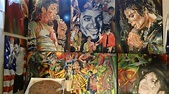 Michael Jackson and his life in Paintings. Oil on Canvas. - Michael ...