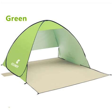 Half Tent Shade And Portable Beach Canopy Pop Up Sun Shelter Instant Half
