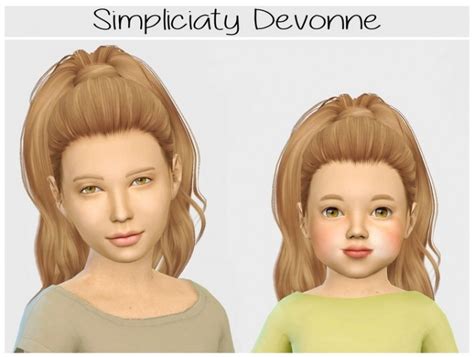 Simpliciaty Cc Devonne Hair Edit At Simiracle Sims 4 Updates