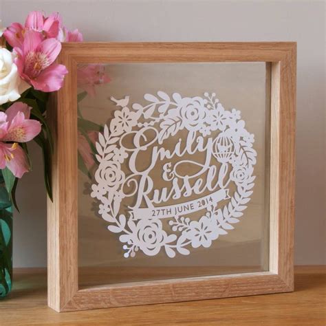1st paper anniversary gift, potted paper desk rose, 1st year wedding anniversary gift for him or her. Paper Wedding Anniversary
