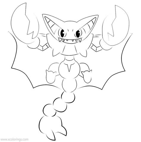 Gliscor Pokemon Coloring Pages Pokemon Coloring Pages Pokemon