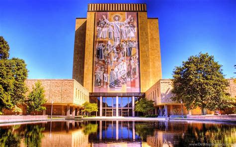 Theodore Hesburgh Library University Of Notre Dame Usa World