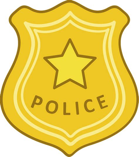 Free Clipart Police Officer Badge Clipart Stunning Free Transparent