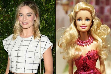 Margot Robbie Doll Face