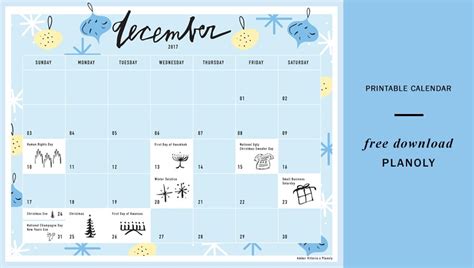 Planoly On Twitter ⚡️ Our Free December Content Calendar Mobile