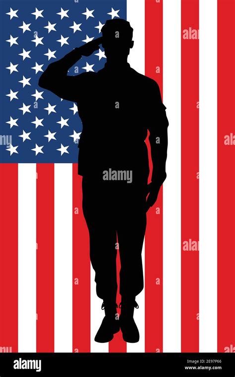 Salute For Soldier Funeral Stock Vector Images Alamy