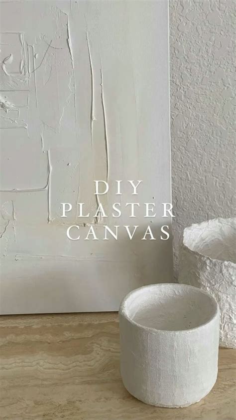 Diy Plaster Canvas An Immersive Guide By Claudiahgg