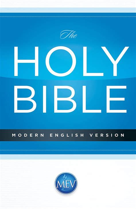 Mev Economy Bible Modern English Version — Charisma Shop