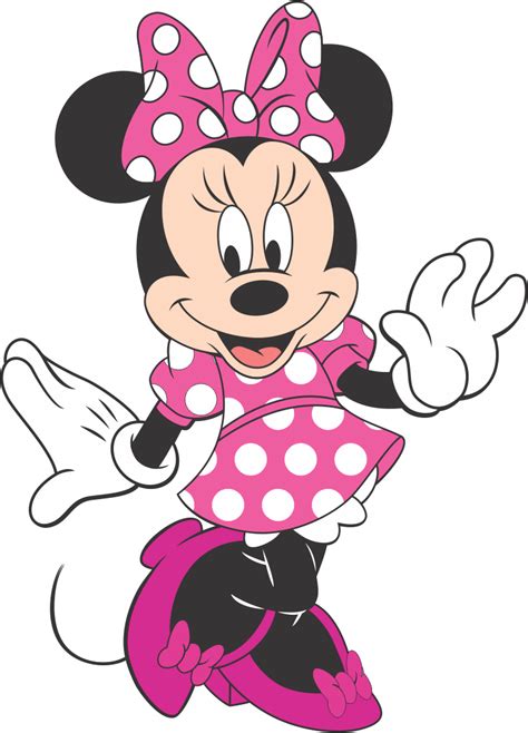 Turma Do Mickey Minnie Rosa 2 Png