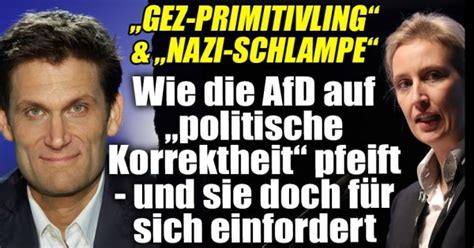 Alice Weidel Von Extra 3 Diffamiert Verleumdung Als Nazi Schlampe