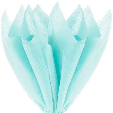 Aquamarine Tissue Paper 8 Sheets Blue Tissue Paper Tissue Paper Tissue