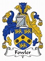 "Fowler Coat of Arms / Fowler Family Crest" Art Print by IrishArms ...