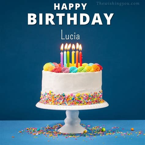 100 Hd Happy Birthday Lucia Cake Images And Shayari