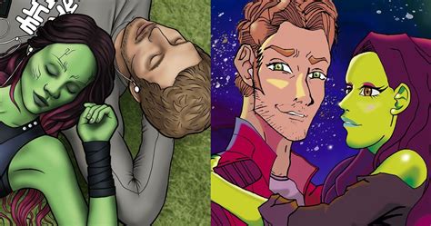 Mcu 10 Star Lord And Gamora Fan Art Pictures Youll Love