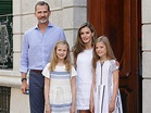Felipe y Letizia ya están en Palma de Mallorca junto a sus hijas