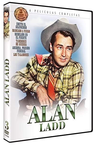 Recopilatorio Alan Ladd 6 Películas Dvd Amazones Alan Ladd