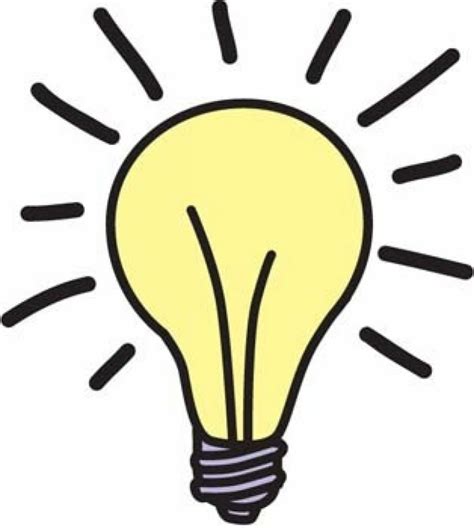 Download High Quality Light Bulb Clipart Thinker Transparent Png Images Art Prim Clip Arts