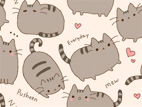 Sowft reblogged this from pusheeninfo. Colors! Live - Pusheen wallpaper by Tomas I. H.