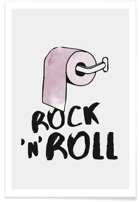 Rock N Roll Poster Juniqe