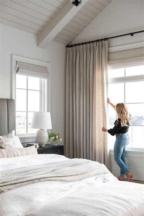 Modern Window Treatments Master Bedroom Design Corral