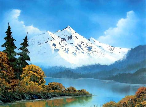 Historia Y Evolución De La Pintura Artística Pinturas Paisajes Bob Ross