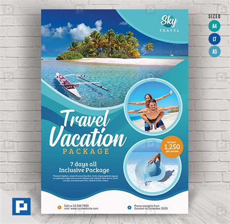 Travel And Tour Services Flyer PSDPixel Flyer Service Trip Flyer