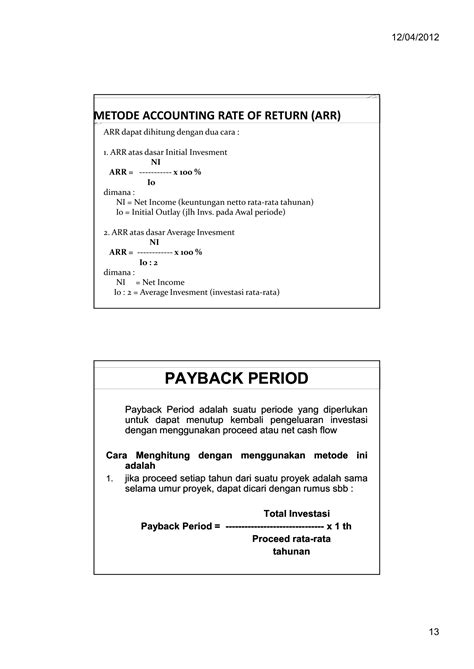 Payback Period Pengertian Rumus Keunggulan Dan Kelema - vrogue.co