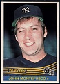1986 Fleer #111 John Montefusco VG New York Yankees - Under the Radar ...