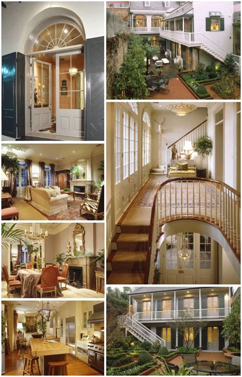 Brad Pitt And Angelina Jolies French Quarter Home New Orleans Decor