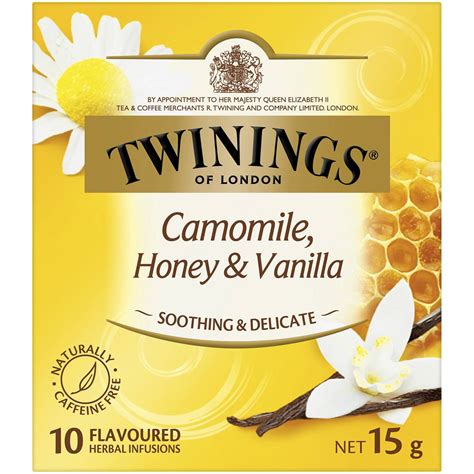 Twinings Camomile Honey And Vanilla Tea Bags 10 Pack 15g Woolworths