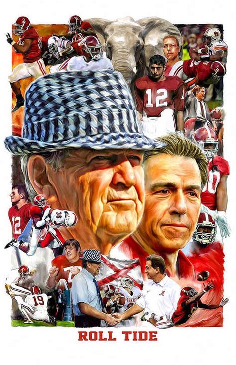 Roll Tide Art Print By Mark Spears In 2021 Alabama Football Roll Tide