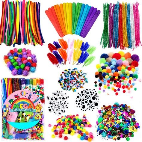 Funzbo Arts And Crafts Supplies For Kids Craft Art Supply Kit For