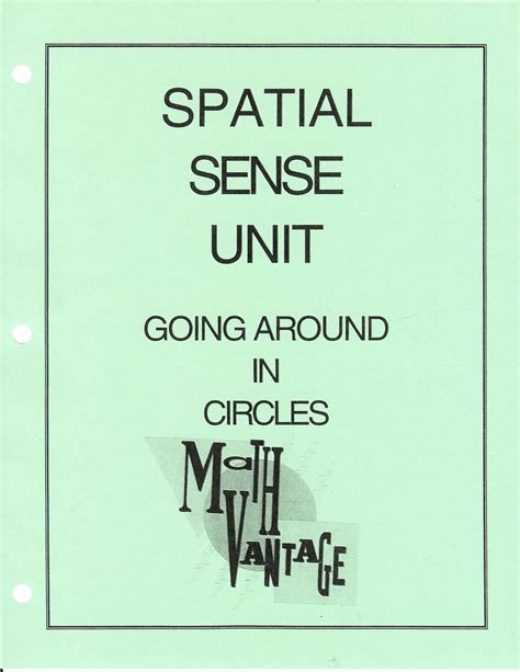 Spatial Sense Unit Going Around In Circles Teaching Geometry