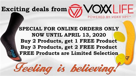 Special Offer From Voxxlife Youtube