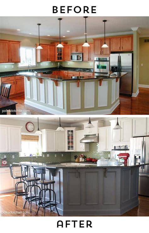 20 Painted Kitchen Cabinet Ideas Before And After