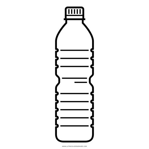 Sketsa Botol Plastik Gambar Botol Miras Png Free Transparent Clipart