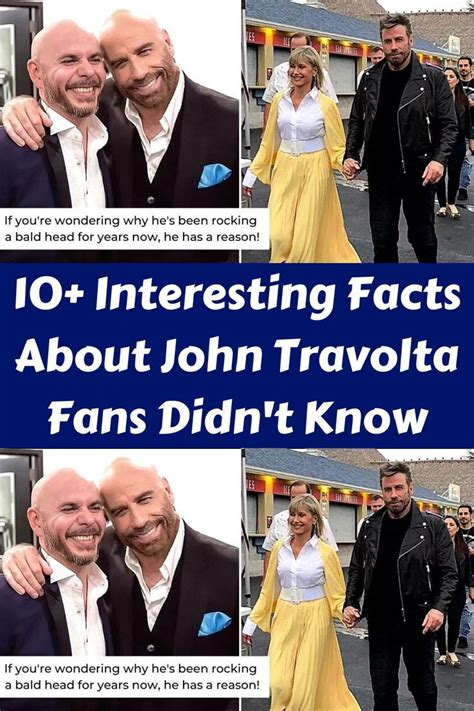10 Interesting Facts About John Travolta Fans Didnt Know John