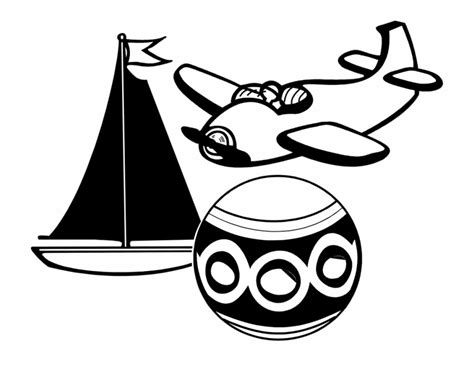 Clipart Toys Black And White Free Cliparts Download Images On Clipground