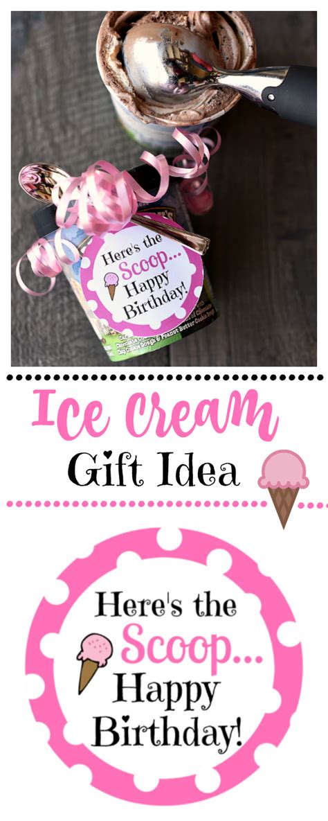 You probably know how to send money as a gift through wire transfers, but what if perhaps you don't just want to send money, you want to send a gift that's a little bit more personal. Here's the Scoop Ice Cream Gift Idea - Fun-Squared