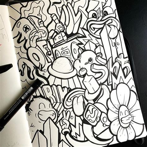 Pin By Wadidaw Oi On Shrimpyyt Graffiti Doodles Cute Doodle Art