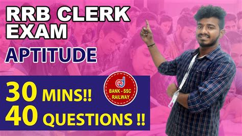 Rrb Clerk Exam 2023 Aptitude Session40 Questions Rrb Aptitude