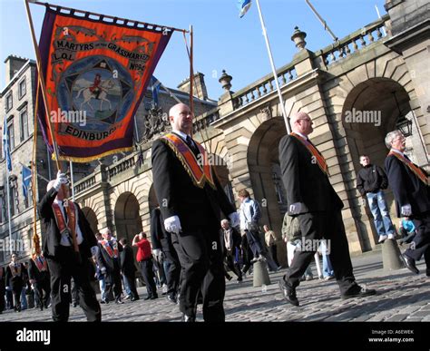 Orange Order Parade Hi Res Stock Photography And Images Alamy