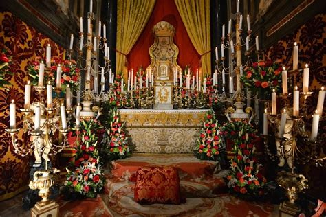 Altar Of Repose Holy Thursday 2016 In Florence