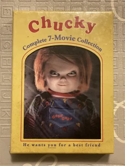 Chucky The Complete 7 Movie Collection Dvd Box Set Catherine Hicks New