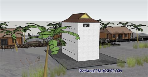 Desain rbw premium 6x10 4 lantai. Desain Gedung Walet (RBW) 4X8 3 Lantai Sekat Tengah (Full ...