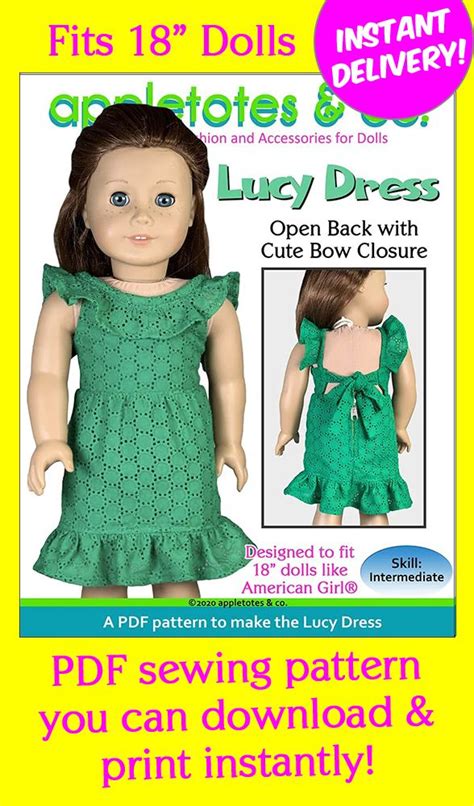 sew your own adorable lucy dress with this pdf sewing pattern delivered instantly via email so
