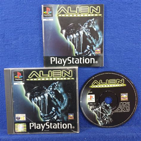 Ps1 Alien Resurrection Boxed And Complete Pal Version Ps2 Ps3 Ebay