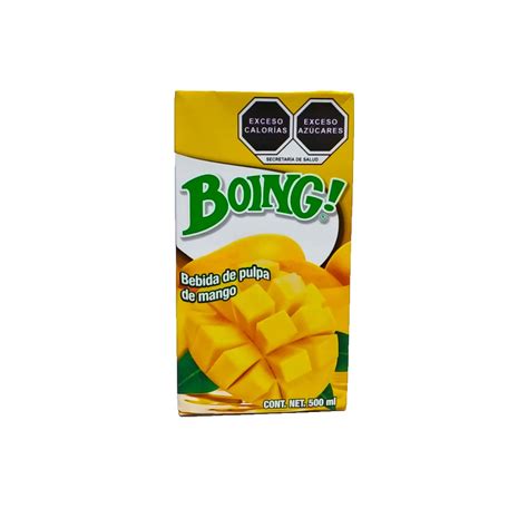 Bebida Boing De Pulpa De Mango 500ml Justo Súper A Domicilio